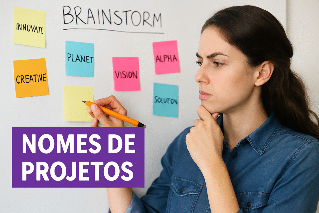 nomes de projetos