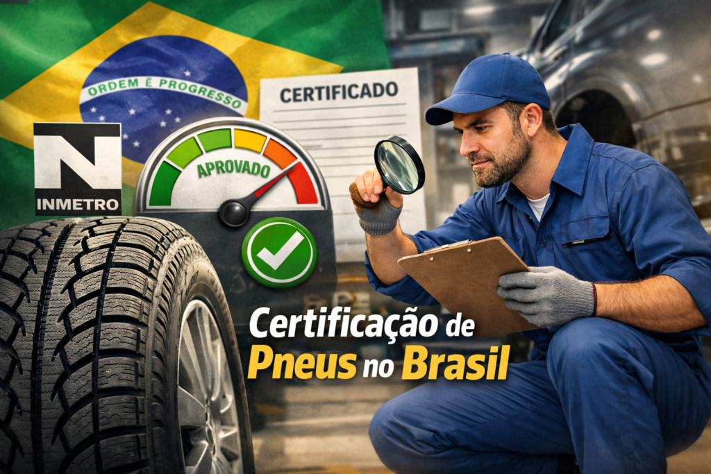 como funciona a certificação de pneus no Brasil
