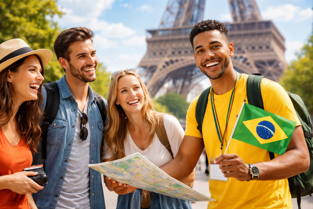 guias brasileiros pelo mundo