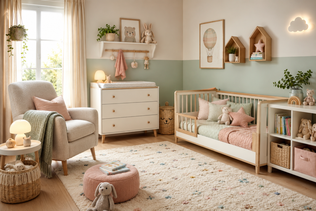 móveis e produtos que fazem diferença no quarto infantil
