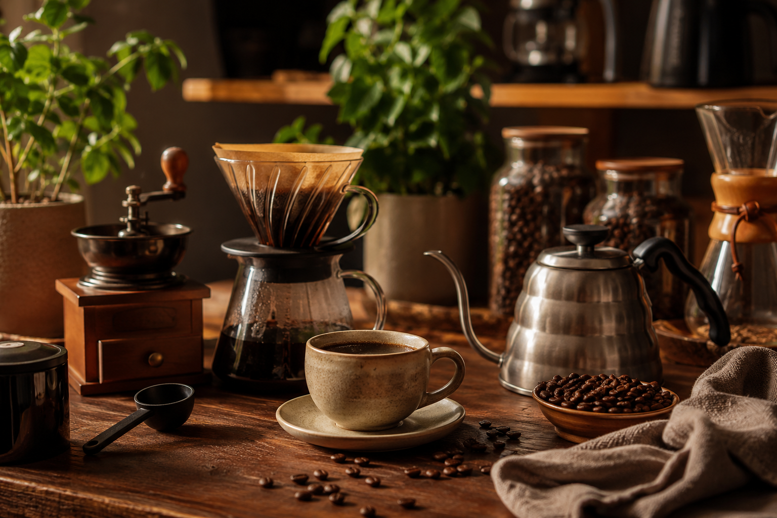 café para elevar a experiência