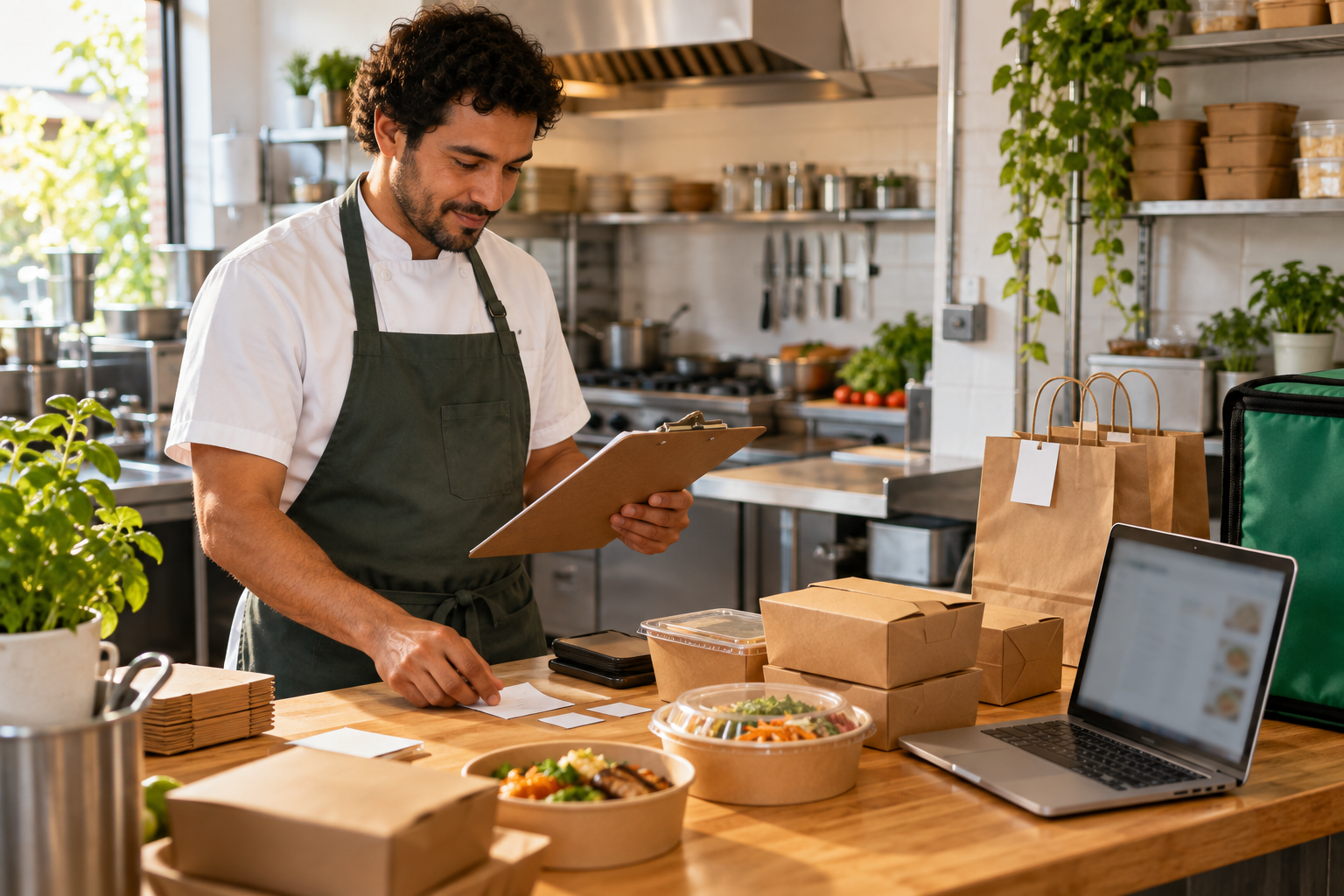 criar site delivery