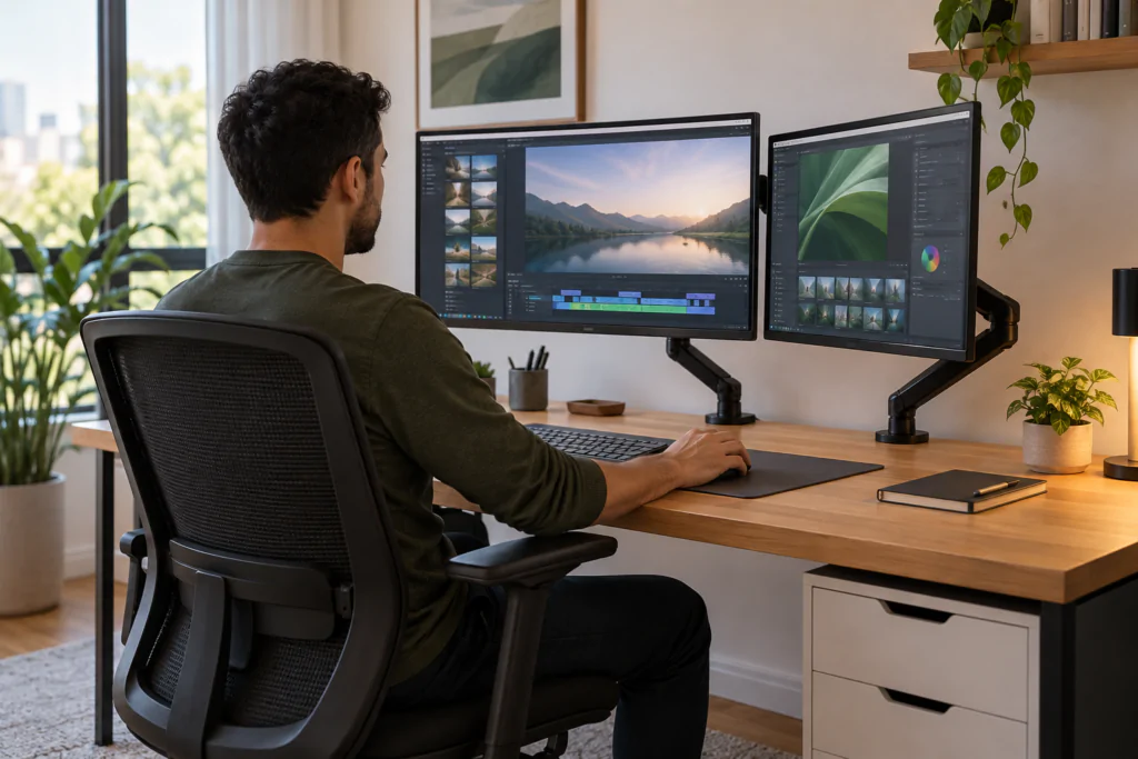 Monitor vertical